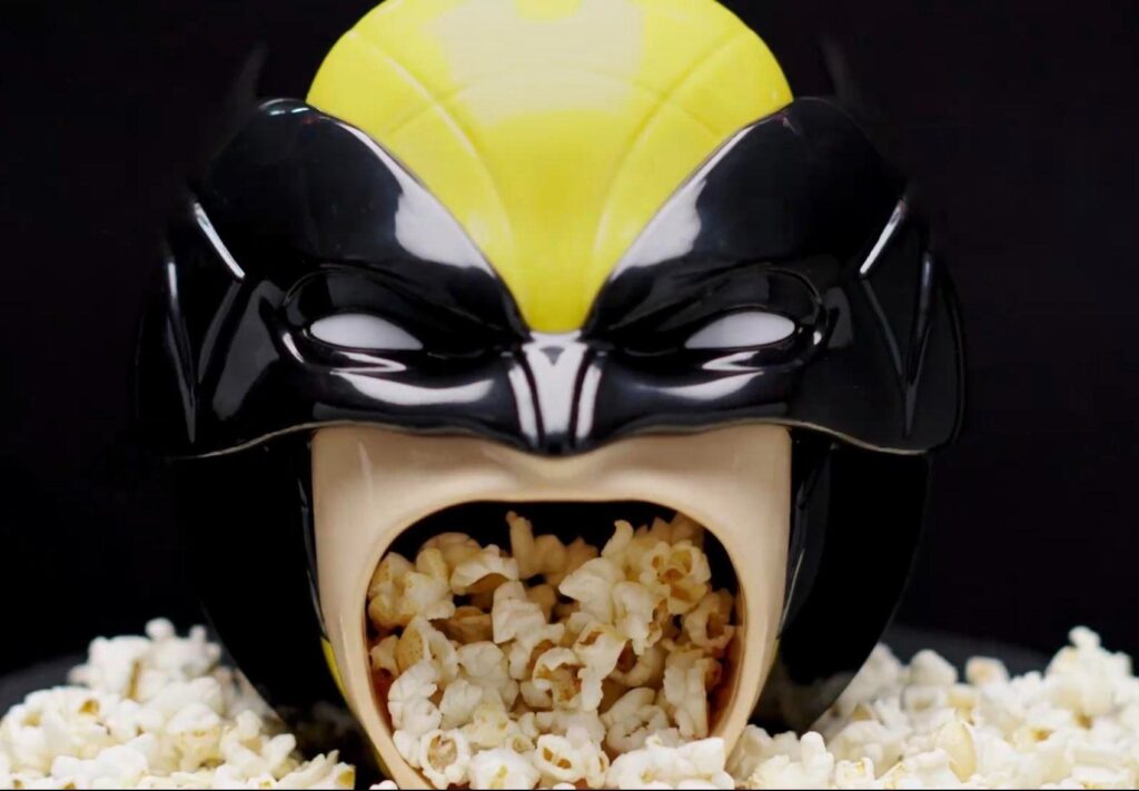 Wolverine Deadpool popcorn buckets